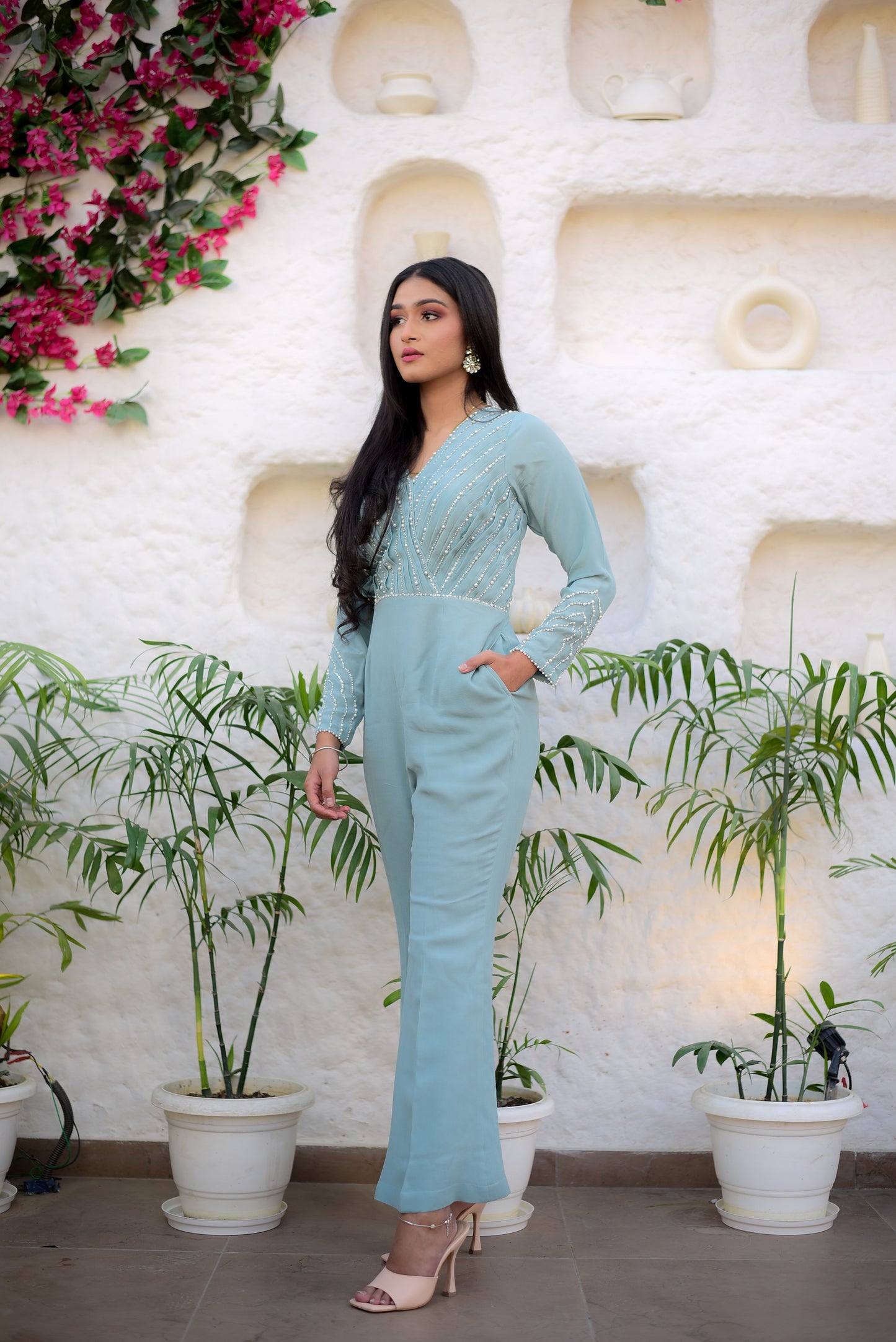 Pastel Blue Jumpsuit