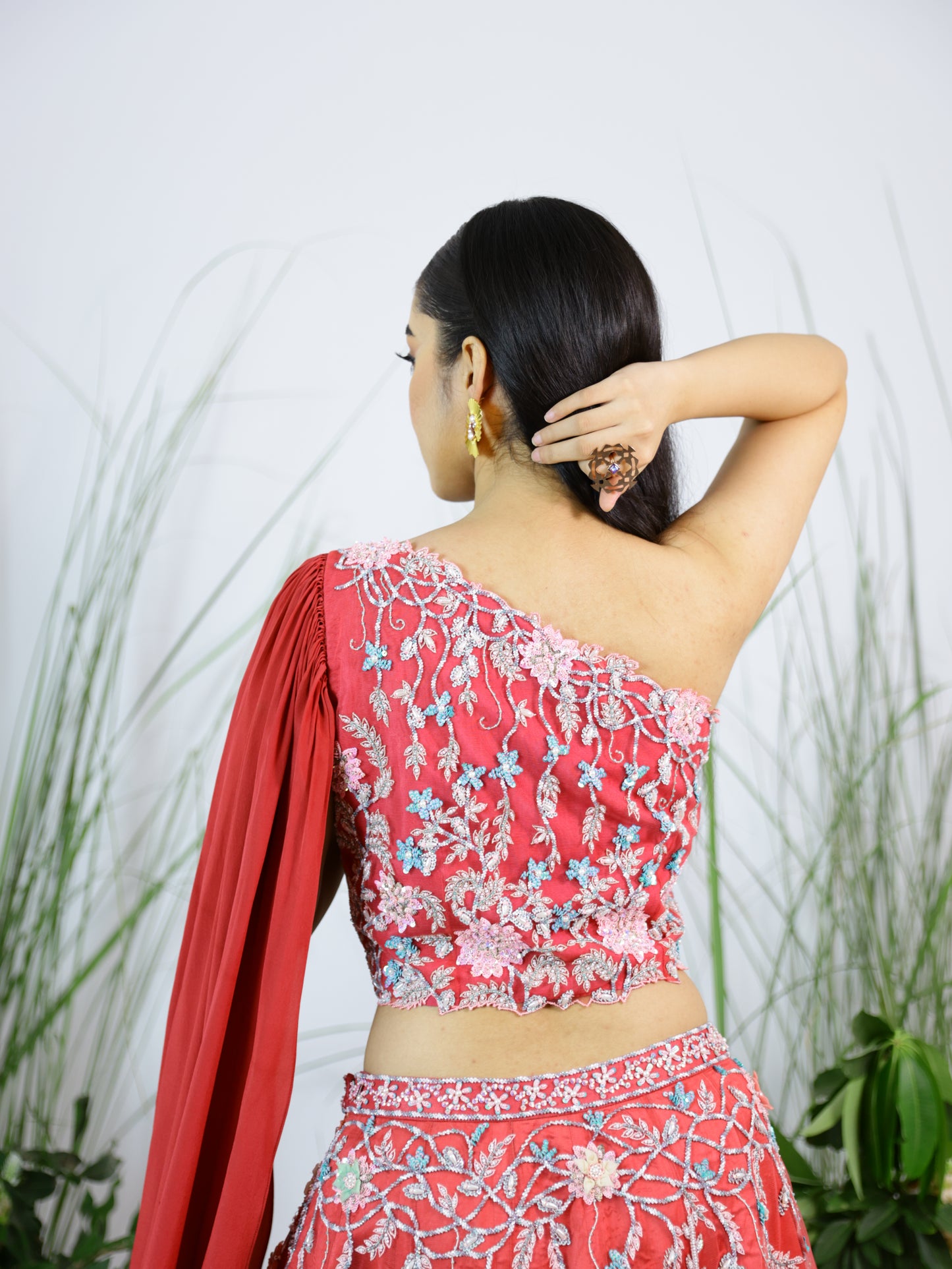 Embroidered lehenga