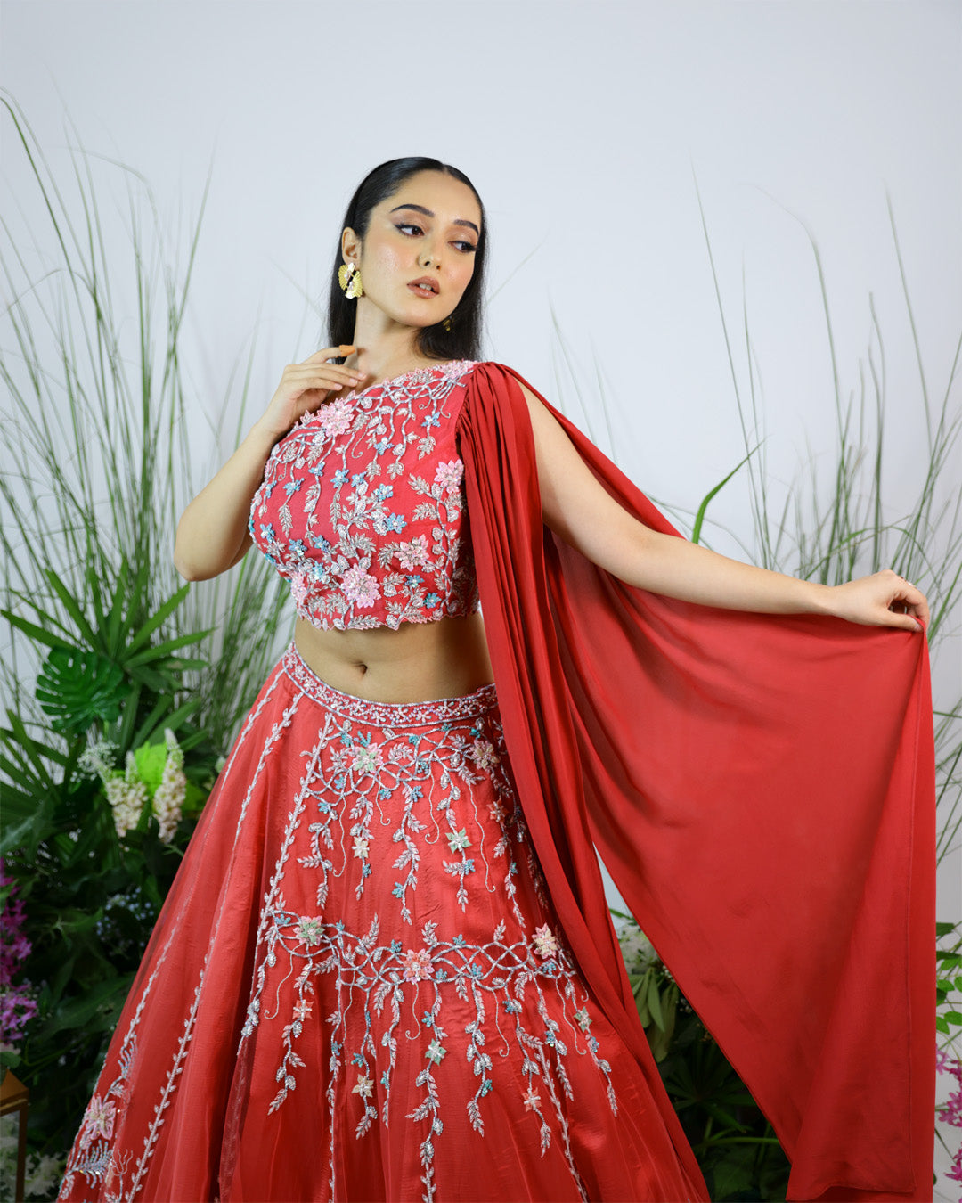 Embroidered lehenga