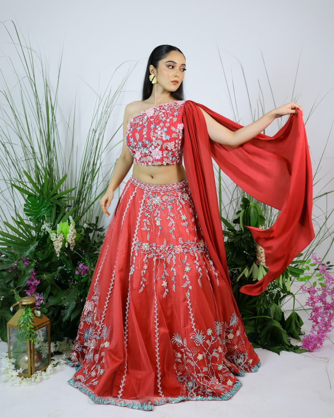 Embroidered lehenga